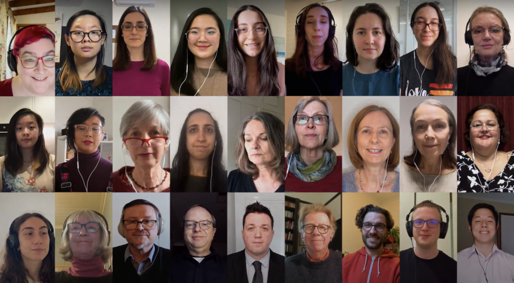 27 faces from the ACCLIMATISE recording